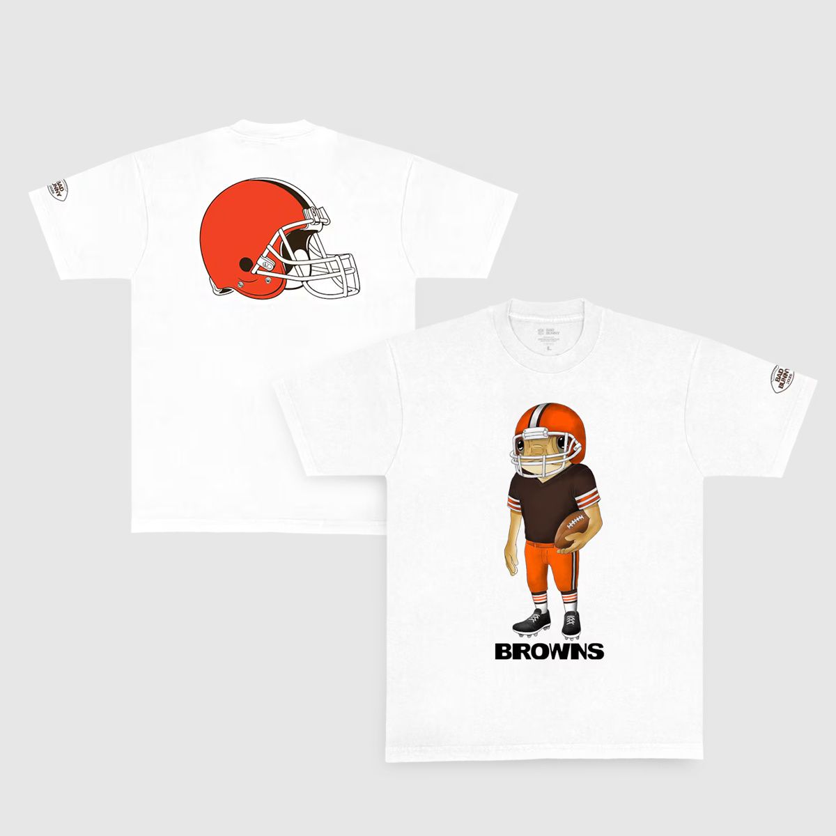 Men 2026 NFL Cleveland Browns T-shirt white 001->cleveland browns->NFL Jersey